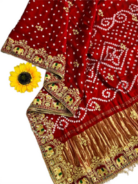 Bandhej Saree
