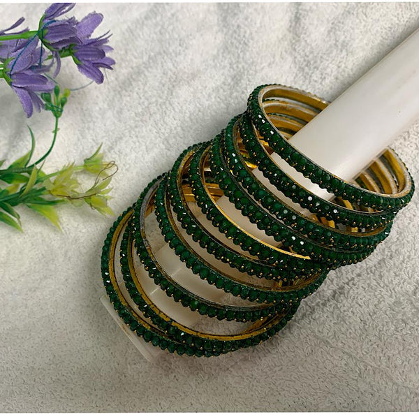 Emerald Royal Sparkle Bangles