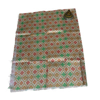 Heritage Lattice Motif Unstitched Blouse Piece