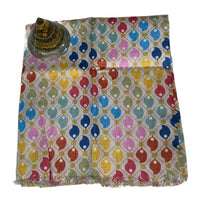 Mosaic Jewel Heritage Unstitched Blouse Piece