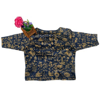 Kala Vriksha Stretch Readymade Non-Padded Blouse