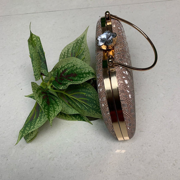 Rosegold Radiance Clutch