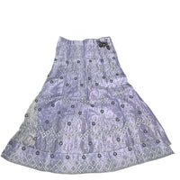 Midnight Bloom Semi-Net Lehenga Set