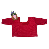 Midnight Loom Stretch Blouse