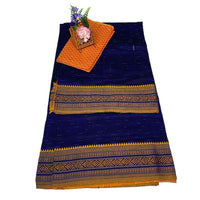 Neelamaya Rekha Sambalpuri Saree