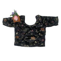 Midnight Loom Stretch Blouse