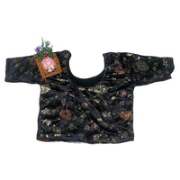 Midnight Loom Stretch Blouse