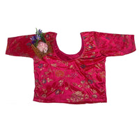 Midnight Loom Stretch Blouse