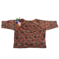 Mehru Vine Stretch Readymade Non- Padded Blouse