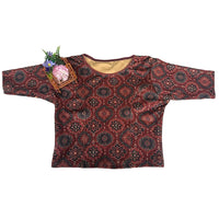 Rustika Mandala Stretch Readymade Non-Padded Blouse