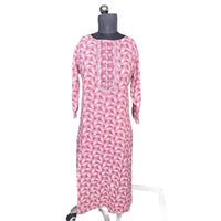 Blush Leaf Grace Kurta Pant Set