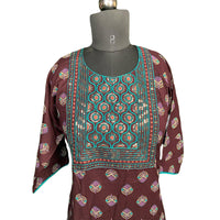 Neelraj Msadhubani kurta set