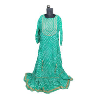 Leheriya Printed Long Frock
