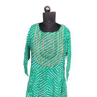 Leheriya Printed Long Frock