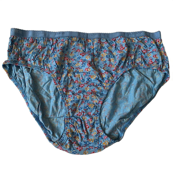 Azure Bloom Comfort Brief