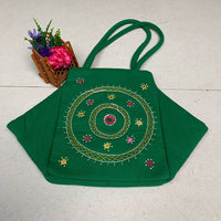 Emerald Mandala Tote