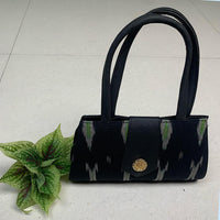Artisanal Textured Woven Bag