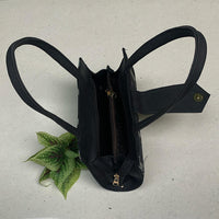 Artisanal Textured Woven Bag