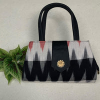 Artisanal Textured Woven Bag