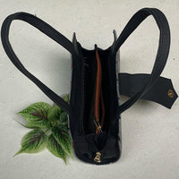 Artisanal Textured Woven Bag