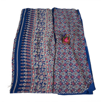 Navy blue fancy saree