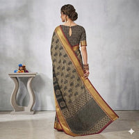 Traditional Indian Craft Kalamkari pure cotton saree