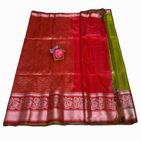 Haritha Mallika Pattu Border Saree