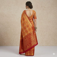Blue Zariya Pattu Saree