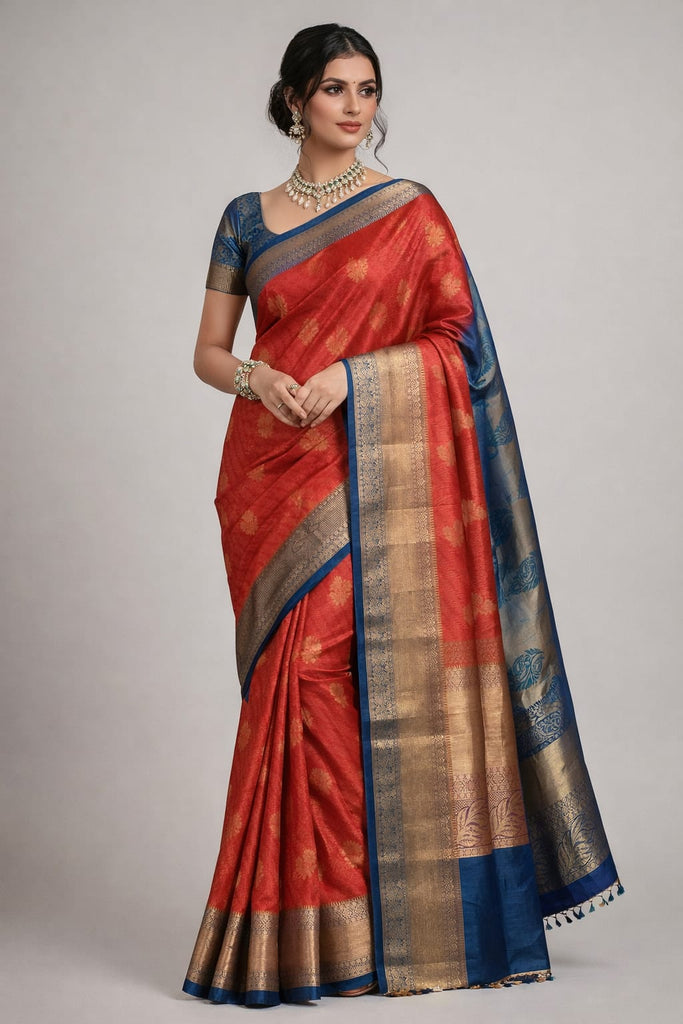 Soubhagya Haritham Pattu Border Saree.