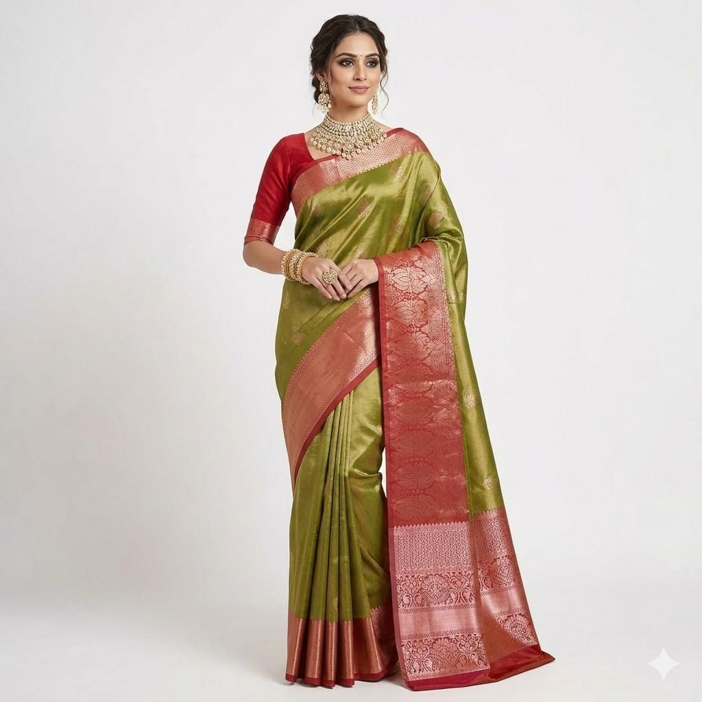 Vana Shree Zari Saree