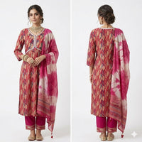 Aarohi Rust Bloom Kurti set