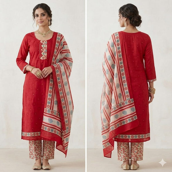 Rangriti Blossom 3 Piece Kurti Set