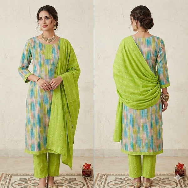 Harit Aquarelle Kurti Set