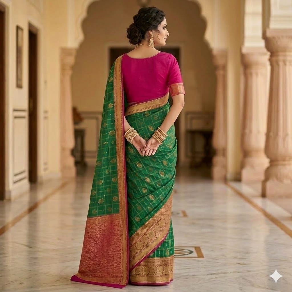 Noor-e Chand Silk Saree