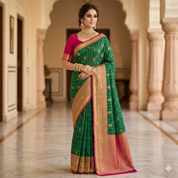 Noor-e Chand Silk Saree