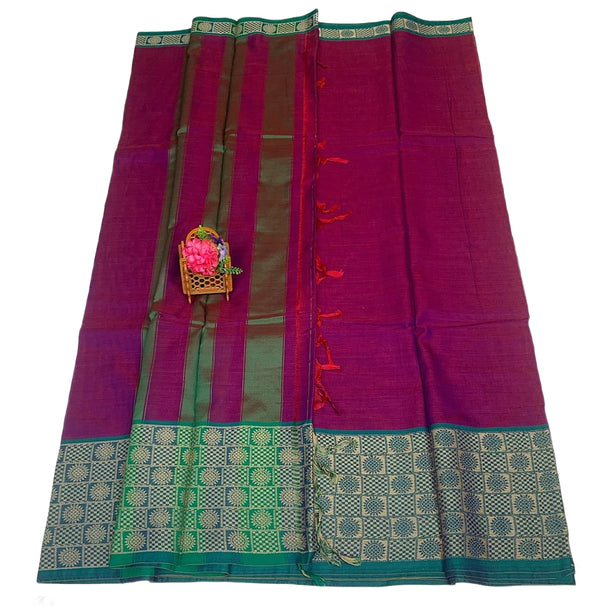 Violet Varnika Narayanpet Saree