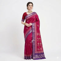 Bhagalpur Leaf Fancy Saree