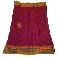 Ghingham Checks Saree