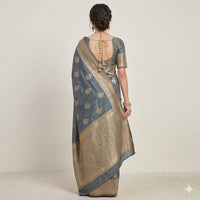Gulabi Chandra Rekha Saree