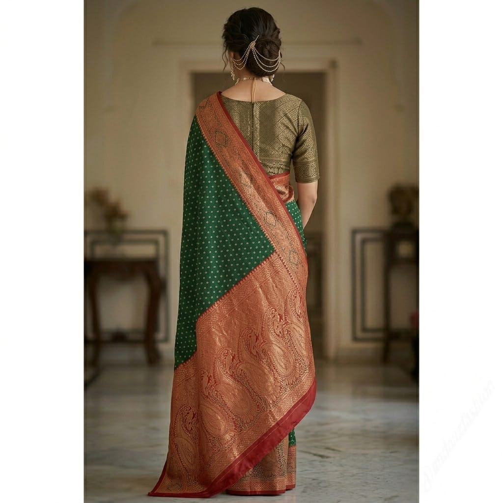 Mavue Heirloom Buta Saree