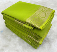 Ruby Zari Floral Saree