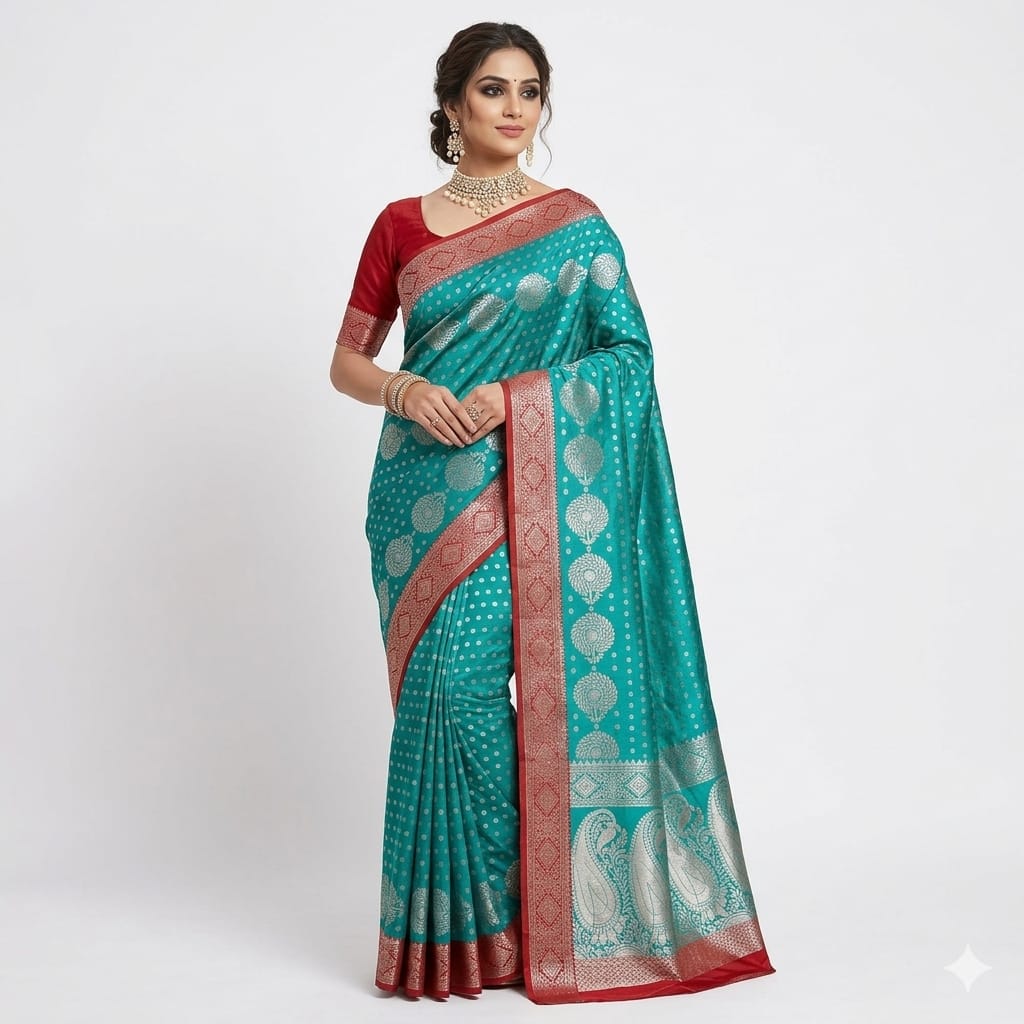 Mavue Heirloom Buta Saree