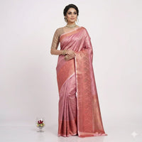 Jasmin -Green Self Weave Saree
