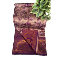 Pochampalli Rosette Luxury Semi Pattu Saree