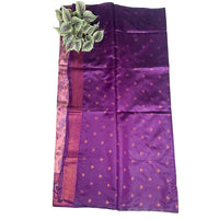 Pochampalli Rosette Luxury Semi Pattu Saree