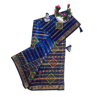 Maroon Majestic Cotton Saree