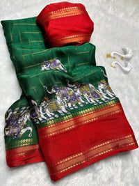 ROyal procession saree