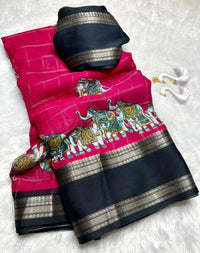 ROyal procession saree
