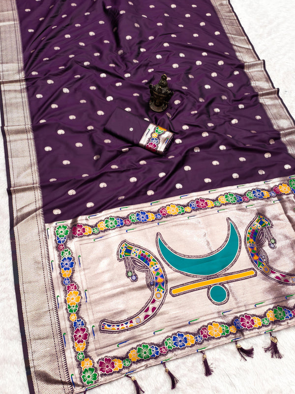 Rajmata soft and pure Banarasi silk saree