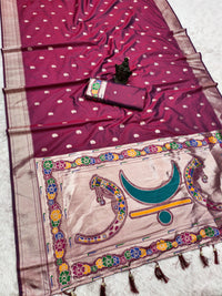 Rajmata soft and pure Banarasi silk saree